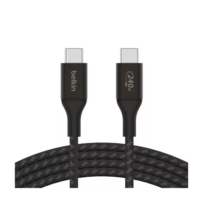 BELKIN USB kabel - Boostcharge - USB-c To USB-c kabel 240w - 1m - Czarny