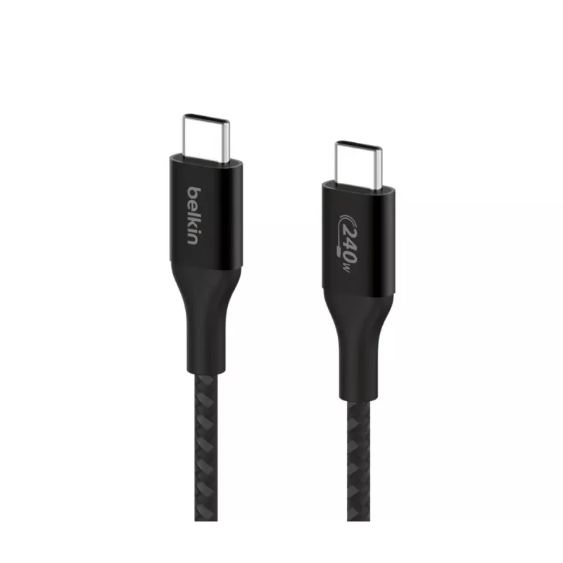 BELKIN USB kabel - Boostcharge - USB-c To USB-c kabel 240w - 1m - Czarny