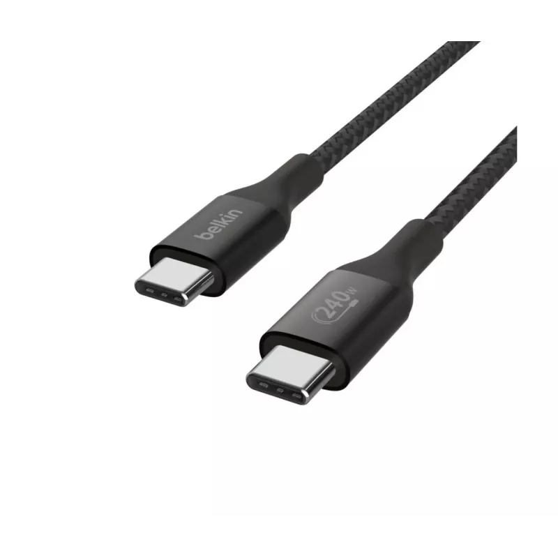 BELKIN USB kabel - Boostcharge - USB-c To USB-c kabel 240w - 1m - Czarny