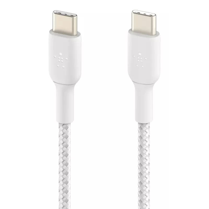 Kabel USB Belkin CAB004BT1MWH2PK USB 2.0 1 m USB C biały
