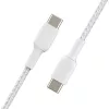 Kabel USB Belkin CAB004BT1MWH2PK USB 2.0 1 m USB C biały