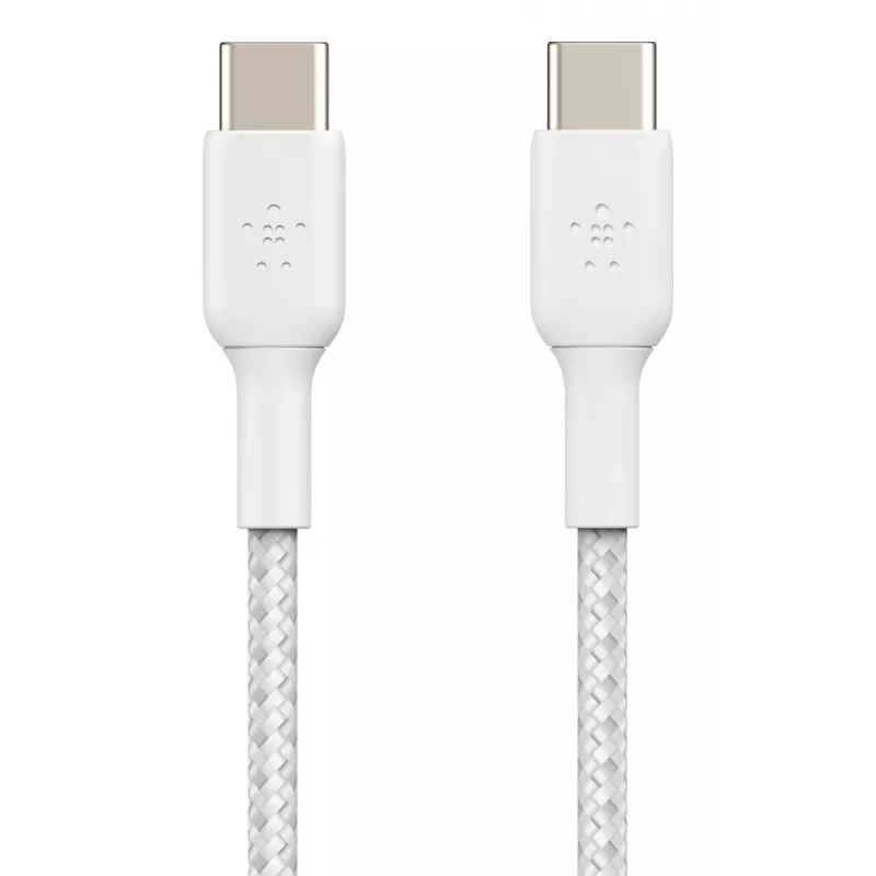Kabel USB Belkin CAB004BT1MWH2PK USB 2.0 1 m USB C biały