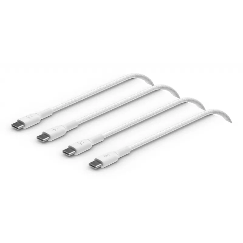 Kabel USB Belkin CAB004BT1MWH2PK USB 2.0 1 m USB C biały