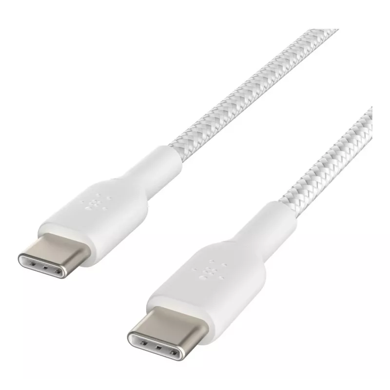 Kabel USB Belkin CAB004BT1MWH2PK USB 2.0 1 m USB C biały