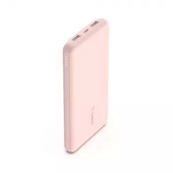BELKIN Powerbank 10k mAh USB-C/USB-A 15 W – Różowy