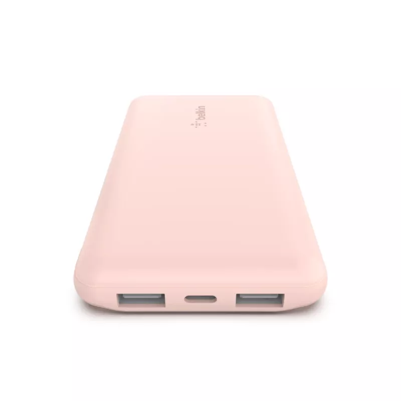 BELKIN Powerbank 10k mAh USB-C/USB-A 15 W – Różowy