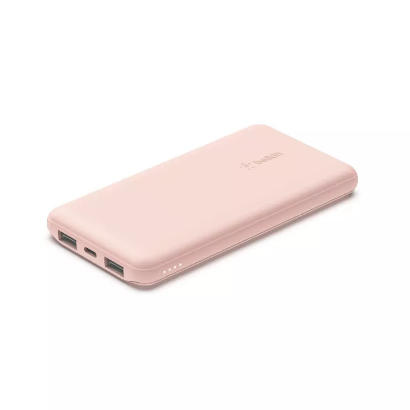 BELKIN Powerbank 10k mAh USB-C/USB-A 15 W – Różowy