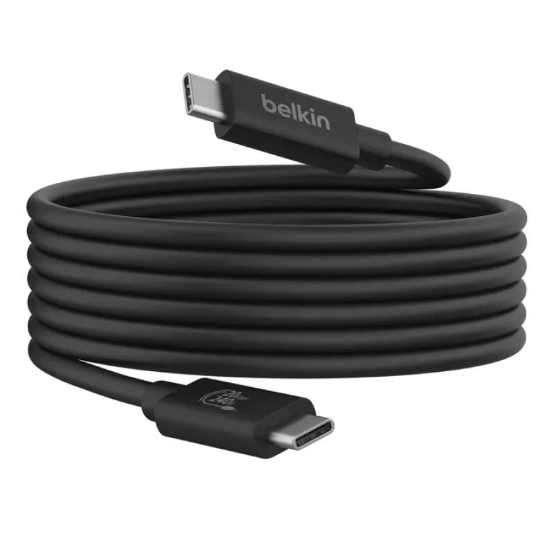 Kabel USB Belkin INZ004BT2MBK USB4 Gen 2x2 2 m USB C Czarny
