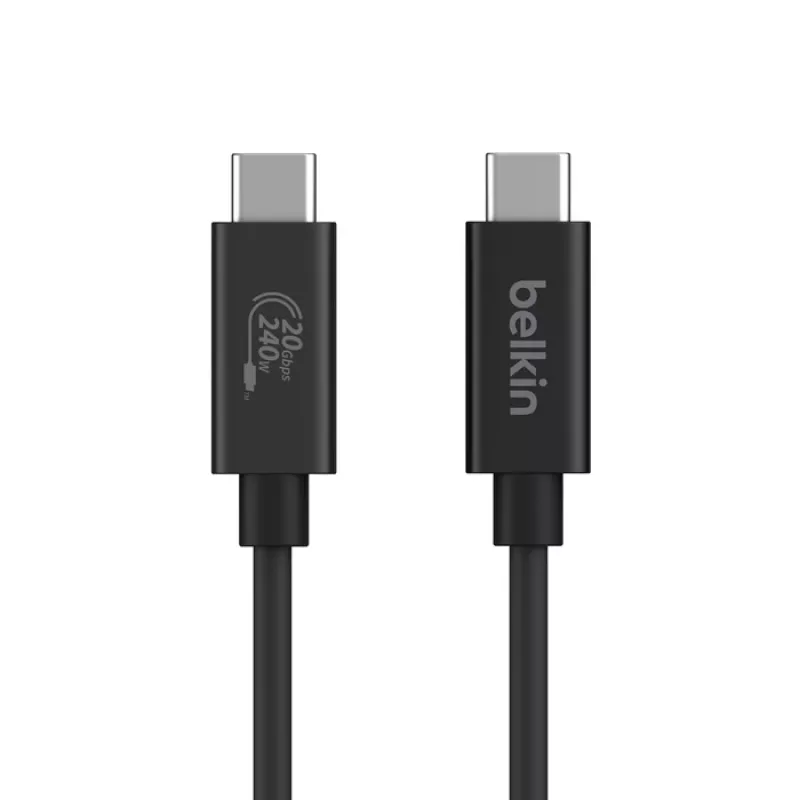 Kabel USB Belkin INZ004BT2MBK USB4 Gen 2x2 2 m USB C Czarny