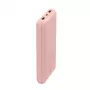 BELKIN Power Bank 20k USB-A i USB-C 15 W różowy