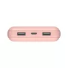 BELKIN Power Bank 20k USB-A i USB-C 15 W różowy