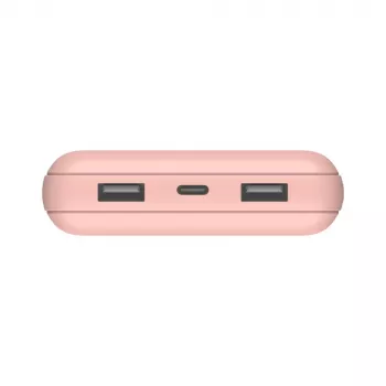 BELKIN Power Bank 20k USB-A i USB-C 15 W różowy