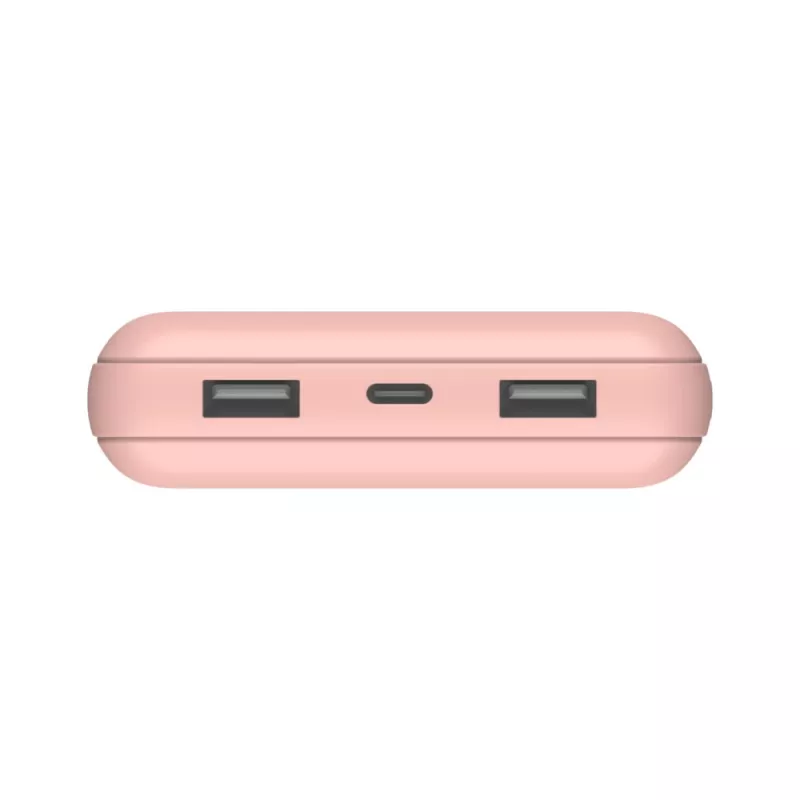 BELKIN Power Bank 20k USB-A i USB-C 15 W różowy