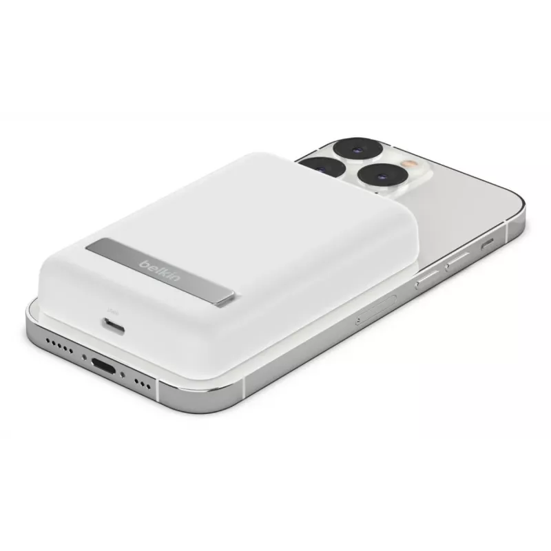 BELKIN Magnetic Wireless Power Bank 5000mah biały