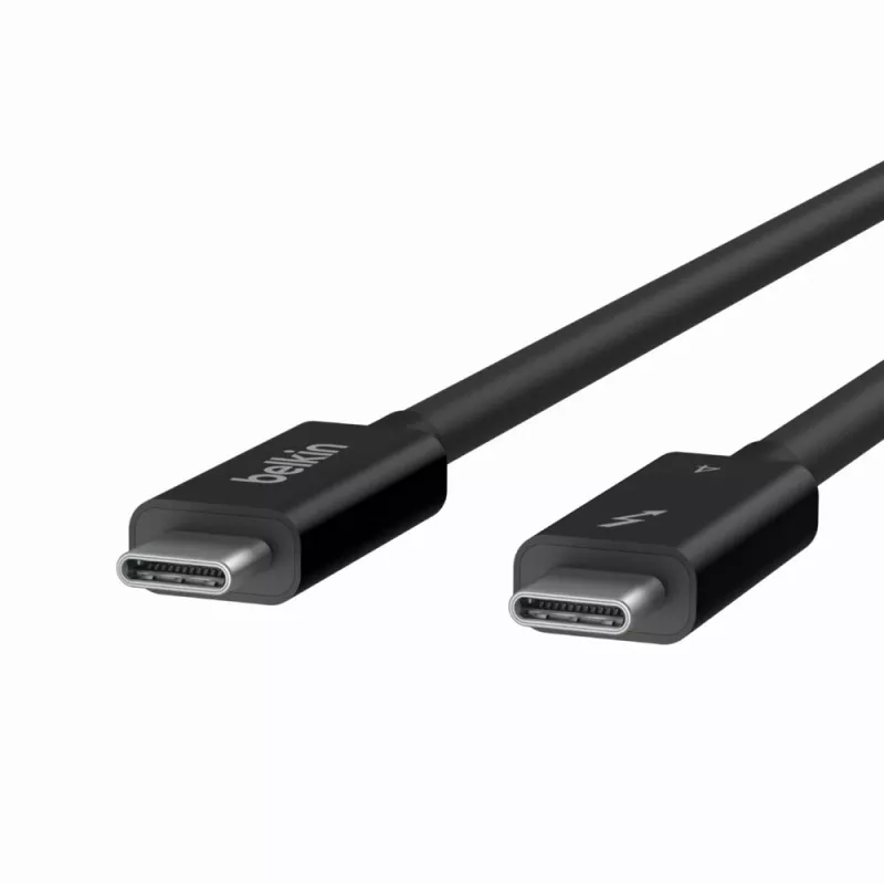 Kabel BELKIN Thunderbolt 4 USB-C czarny USB-C 40 Gbit/s 100W aktywny 2m