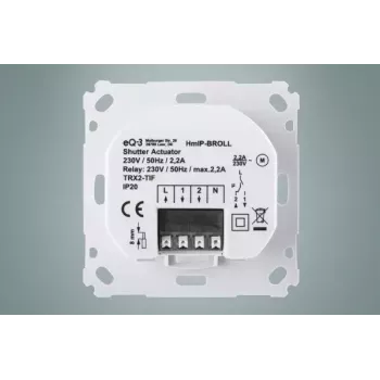 Nadajnik Homematic IP HmIP-BROLL Biały