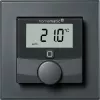 Termostat ścienny HomeMatic HmIP-BWTH-A antracytowy 230V — regulator temperatury pokojowej, zasilany sieciowo