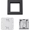 Włącznik światła Homematic IP 159881A0 — antracytowy, sterowanie przyciskami, bateria (AAA), IP20, 86×86×19 mm