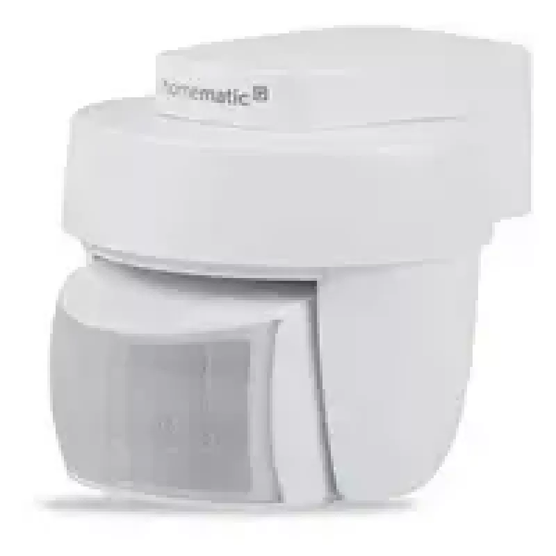 Zewnętrzny czujnik ruchu Homematic IP HmIP-SMO-2 z czujnikiem jasności, bezprzewodowy, zasilany bateriami
