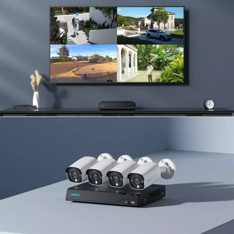 System kamer monitorujących Reolink NVS8-8MB4 4K UHD