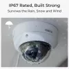 Kamera bezpieczeństwa IP Reolink P437 4K kopułkowa, 8 MP 3840x2160, 5-krotny zoom optyczny, PoE (IEEE 802.3af), IK10, IP67, obsługa MicroSD do 256 GB