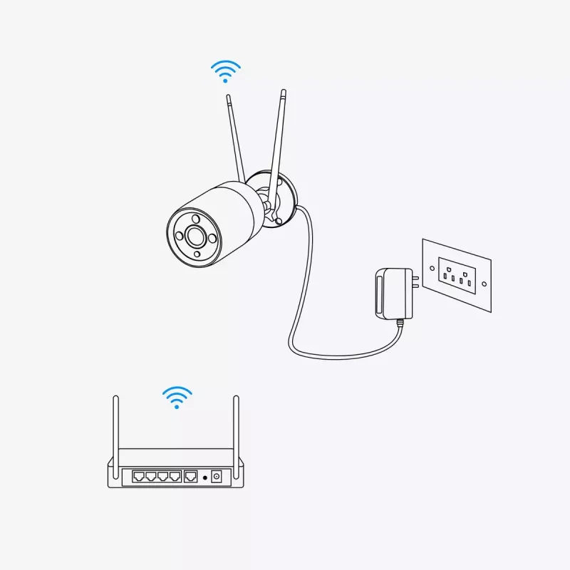 Kamera bezpieczeństwa IP Reolink W330 4K Wi-Fi 6