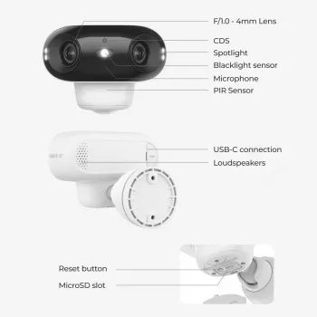Kamera IP bezpieczeństwa Reolink Argus Series B740X IP66