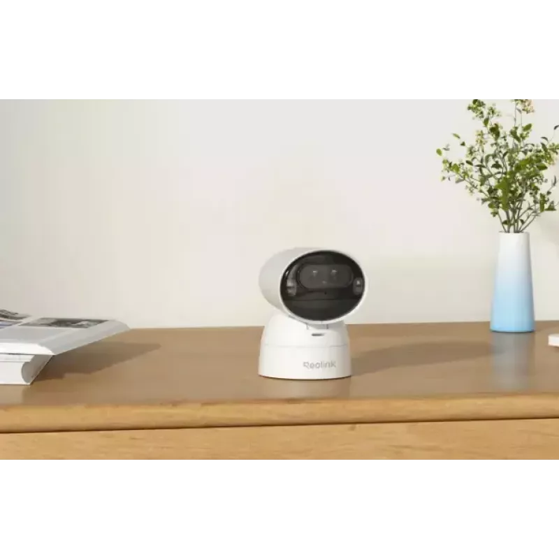 Kamera bezpieczeństwa IP Reolink Reolink Argus Series B740X bezprzewodowa wewnętrzna/zewnętrzna montaż sufitowy/ścienny czarno-biała przetwornik CMOS 1/2,7 cala zakres panoramowania 0–355° zakres pochylenia 0–50° odległość detekcji 11 m
