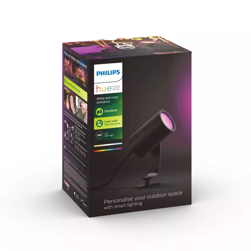 Philips Hue biały and colour ambience Lily Outdoor spot light