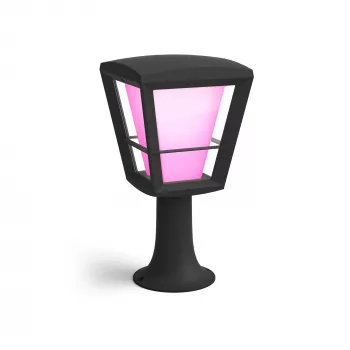 Philips Hue biały and colour ambience Econic Outdoor Pedestal Light