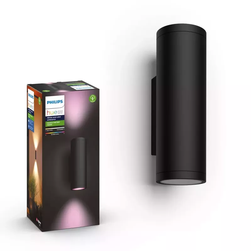 Oświetlenie zewnętrzne naścienne Philips Hue biały and colour ambience Appear