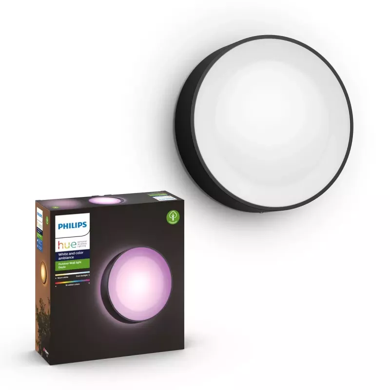 Zewnętrzne oświetlenie ścienne Philips Hue biały and colour ambience Daylo