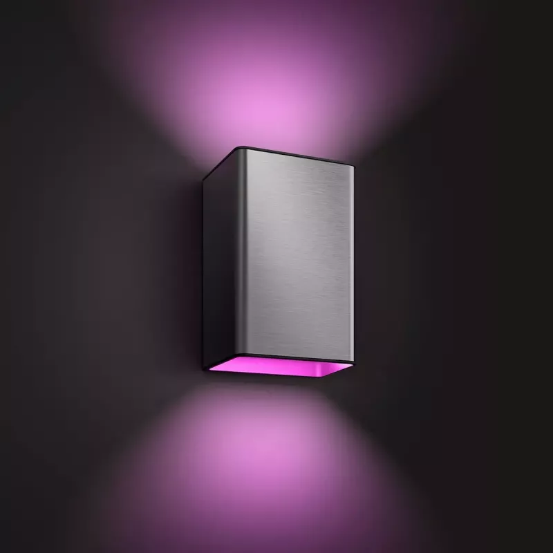 Oświetlenie zewnętrzne ścienne Philips Hue biały and colour ambience Resonate