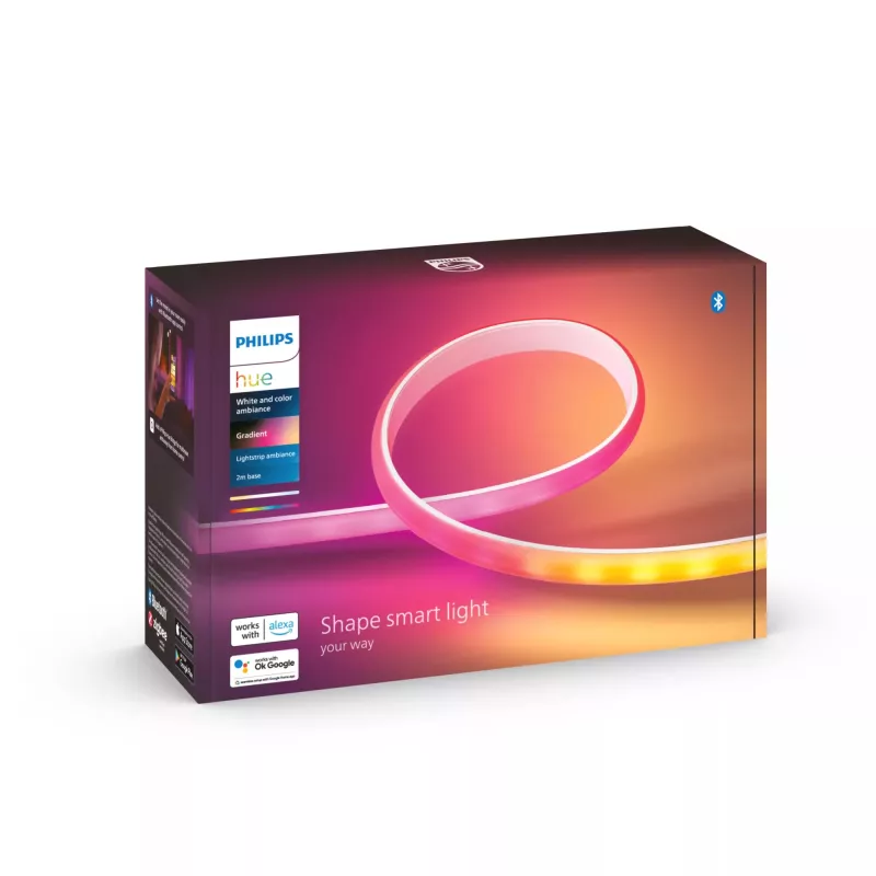 Philips Hue biały and colour ambience Gradient lightstrip extension 1 metr – inteligentna listwa świetlna