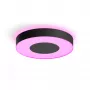 Inteligentna lampa sufitowa Philips Hue Infuse large czarna — białe i kolorowe światło, Bluetooth, Ø425×86 mm, 50–60 Hz