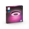 Inteligentna lampa sufitowa Philips Hue Infuse large czarna — białe i kolorowe światło, Bluetooth, Ø425×86 mm, 50–60 Hz