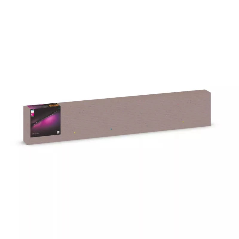 Inteligentny punkt świetlny Philips Hue biały and colour ambience Perifo prosty zestaw do montażu sufitowego 3 punkty 1 listwa świetlna