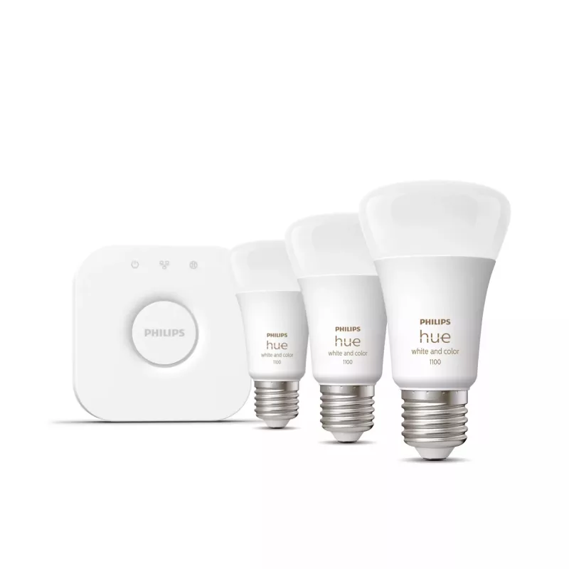 Zestaw startowy inteligentnego oświetlenia Philips Hue biały and colour ambience E27 Bluetooth Zigbee