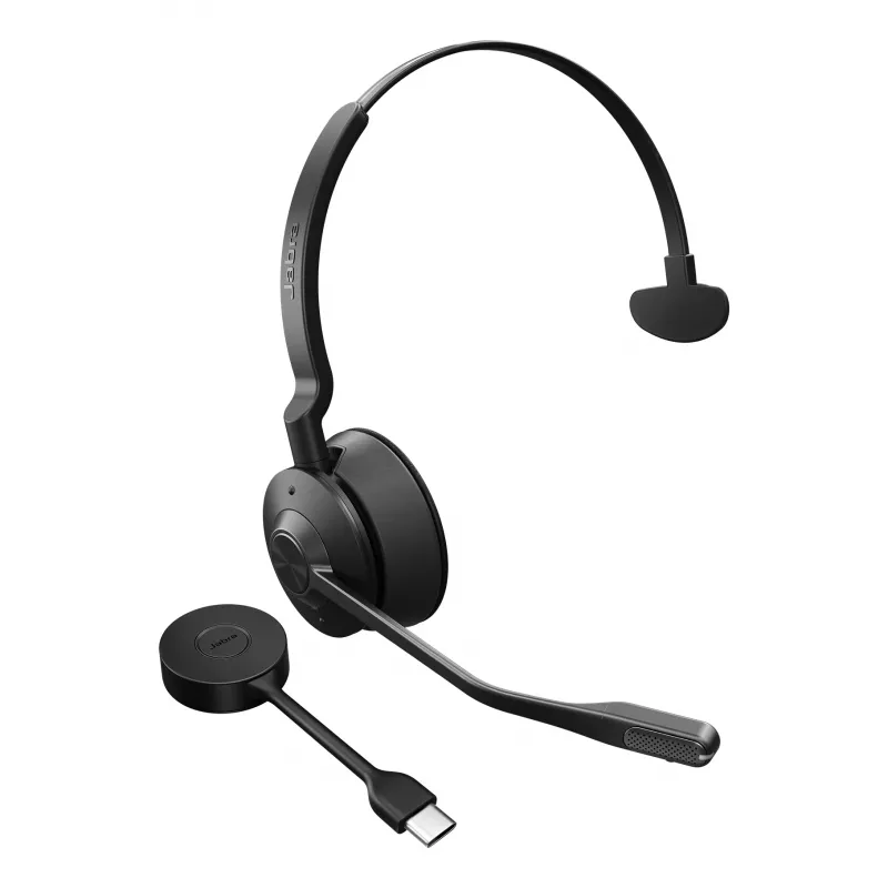 Jabra Engage 55 SE - USB-C UC Mono, EMEA/APAC, Bezprzewodowy, 40 - 16000 Hz, Biuro/Centrum telefoniczne, 57 g, Słuchawka, Czarny