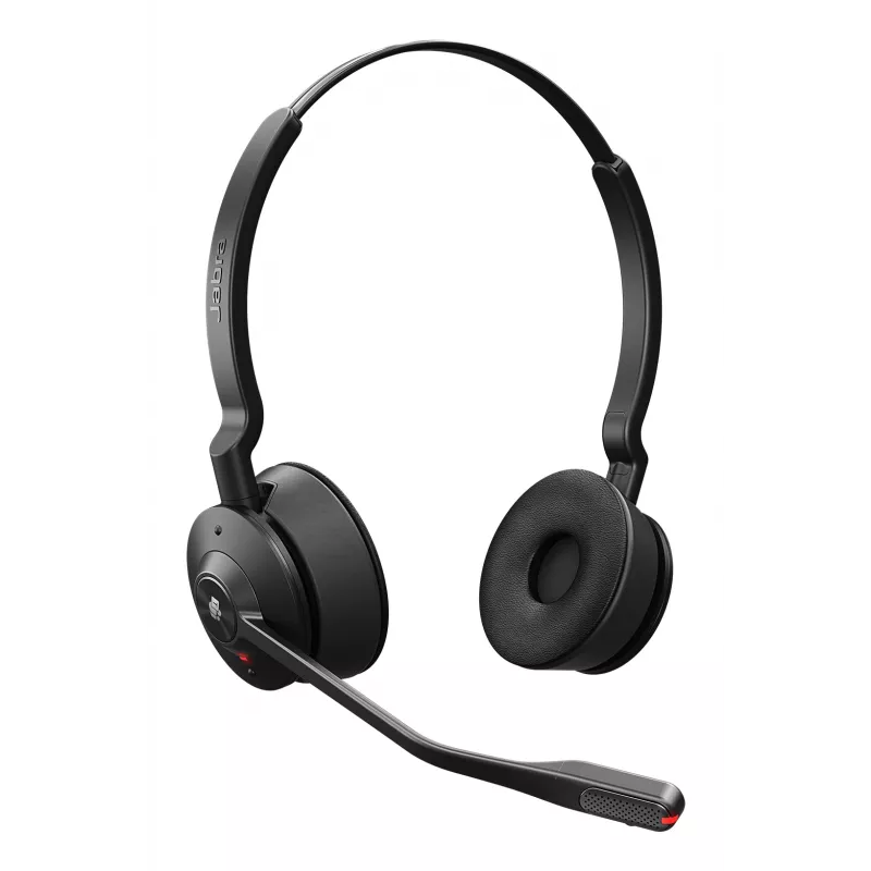 Jabra Engage 55 SE - USB-A MS Stereo, EMEA/APAC, Bezprzewodowy, 40 - 16000 Hz, Biuro/Call center, 83 g, Słuchawka, Czarny