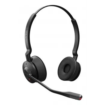 Jabra Engage 55 SE - USB-A UC Stereo, EMEA/APAC, Bezprzewodowy, 40 - 16000 Hz, Biuro/Call center, 83 g, Słuchawki, Czarny