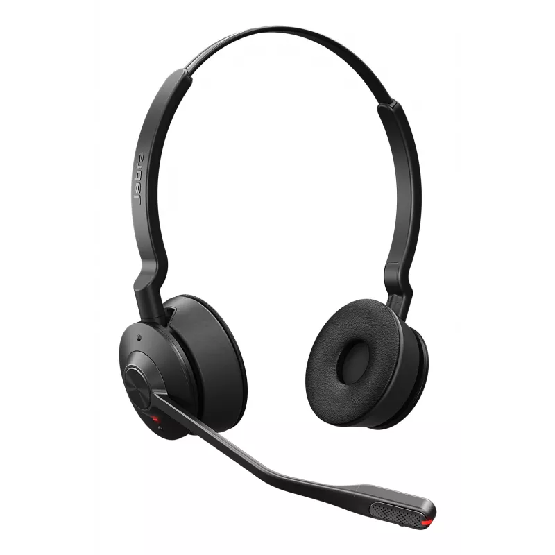 Jabra Engage 55 SE - USB-A UC Stereo, EMEA/APAC, Bezprzewodowy, 40 - 16000 Hz, Biuro/Call center, 83 g, Słuchawki, Czarny