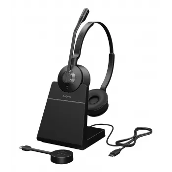 Jabra Engage 55 SE - USB-C UC Stereo (z podstawką), EMEA/APAC