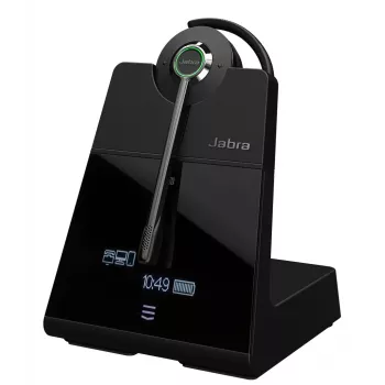Jabra Engage 75 SE - Convertible, EMEA, Wireless, Office/Call center, 40 - 16000 Hz, 21 g, Headset, Czarny