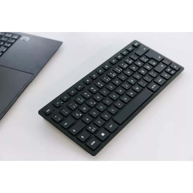 Klawiatura CHERRY KW 9200 MINI uniwersalna USB + RF Wireless + Bluetooth QWERTZ niemiecka czarna
