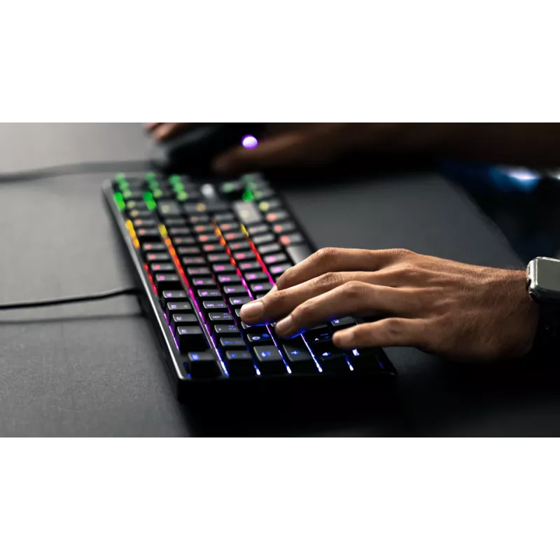 CHERRY G80-3000N RGB TKL klawiatura Uniwersalne USB QWERTZ Niemiecki Czarny