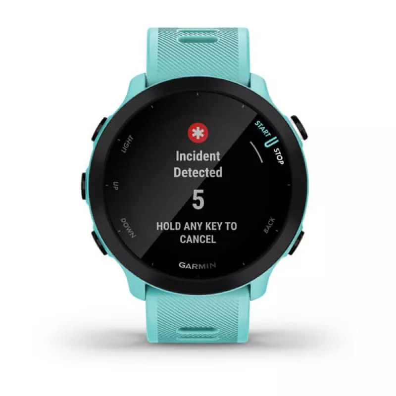 GARMIN INTERNATIONAL Forerunner 55 smartwatch biegowy - Aqua
