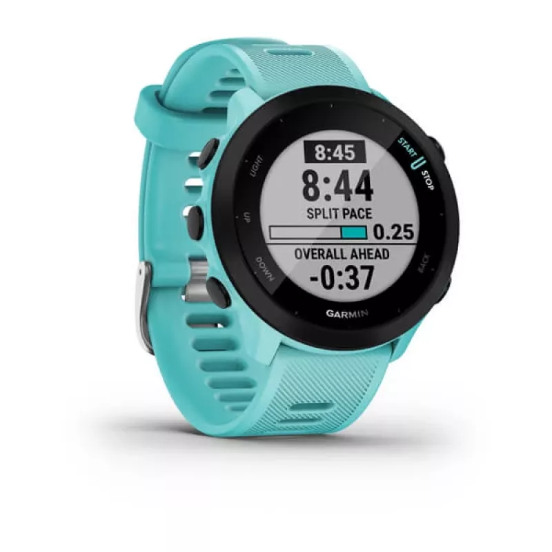 GARMIN INTERNATIONAL Forerunner 55 smartwatch biegowy - Aqua