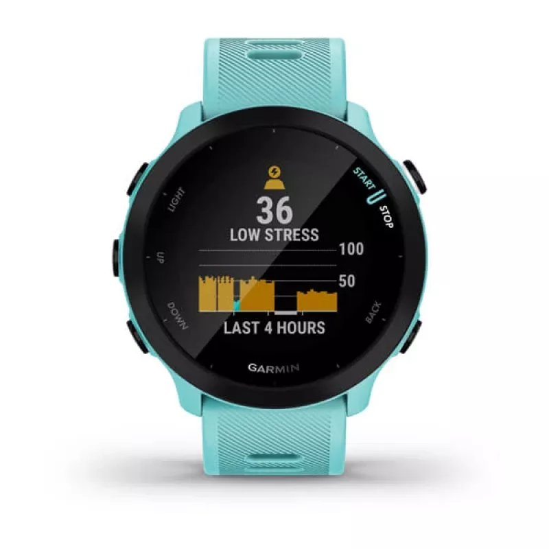 GARMIN INTERNATIONAL Forerunner 55 smartwatch biegowy - Aqua