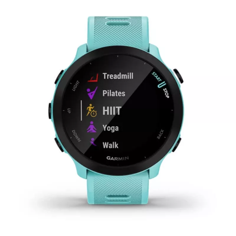 GARMIN INTERNATIONAL Forerunner 55 smartwatch biegowy - Aqua